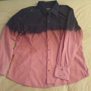Eddie Bauer Corduroy Bleach Design Jacket